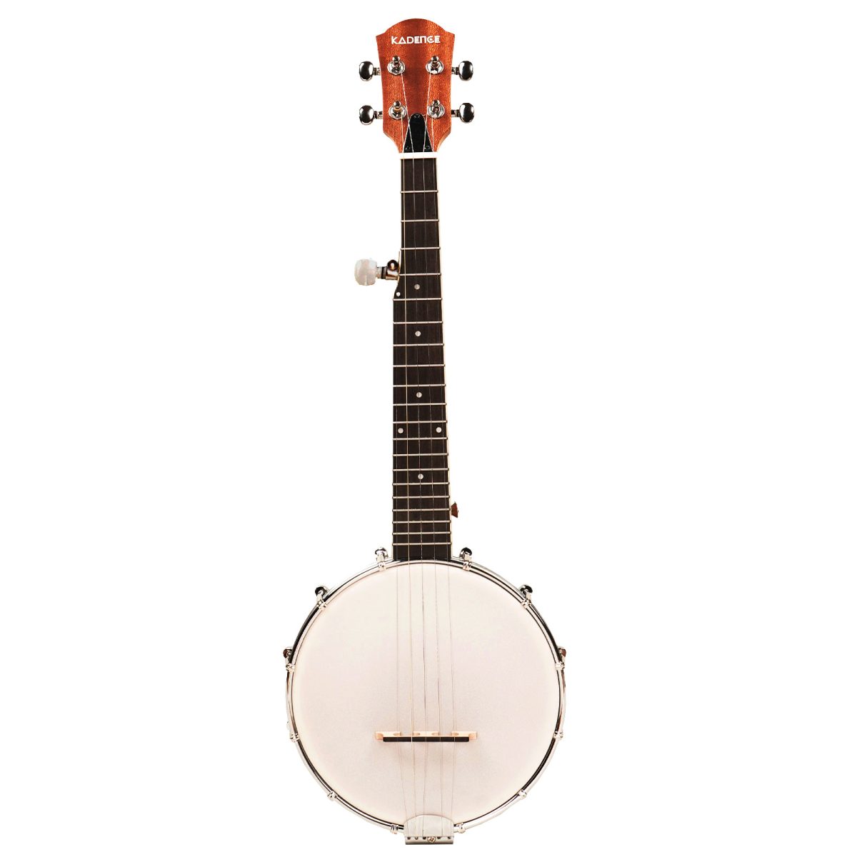 26" 5 Strings Bowl-Back Mandolin- Banjo(Oval Hole) built using Mahogany Wood in Matt Finish | Ukulele Tenor Size - Image 3