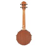 4 string banjolele back side view