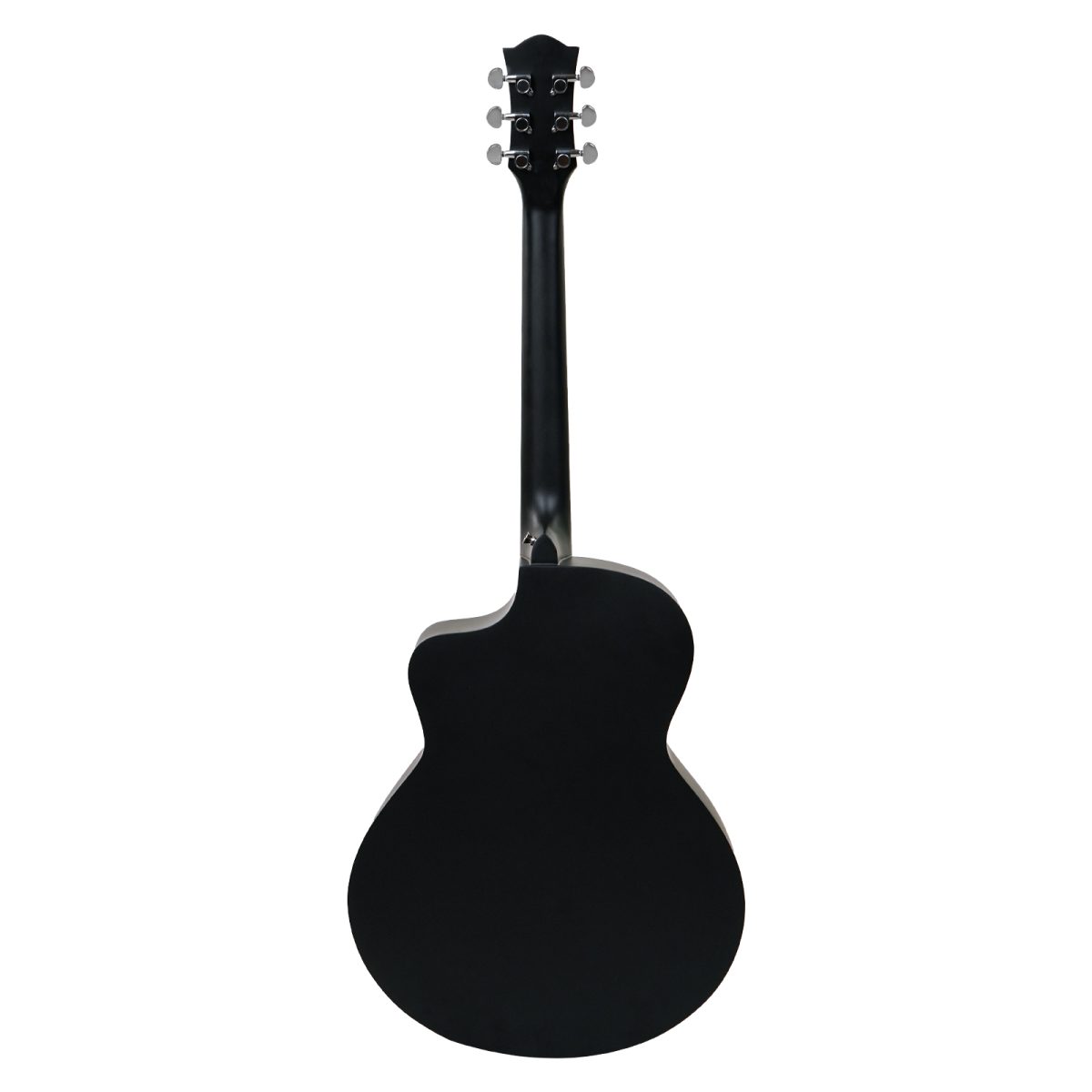 Frontier Series | Spruce & Rosewood Black 40" Acoustic Guitar with Unique Fretboard design and a Free Guitar Online Learning Course. - Image 5