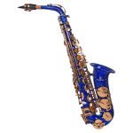 A Blue Gold Alto Saxophone