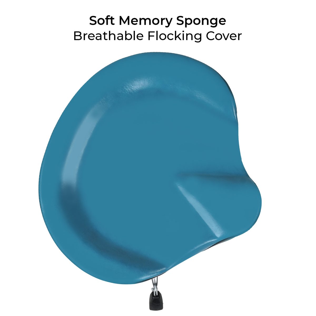 Blue Motorcycle Style Drum Throne with advanced Memory Sponge - Image 3
