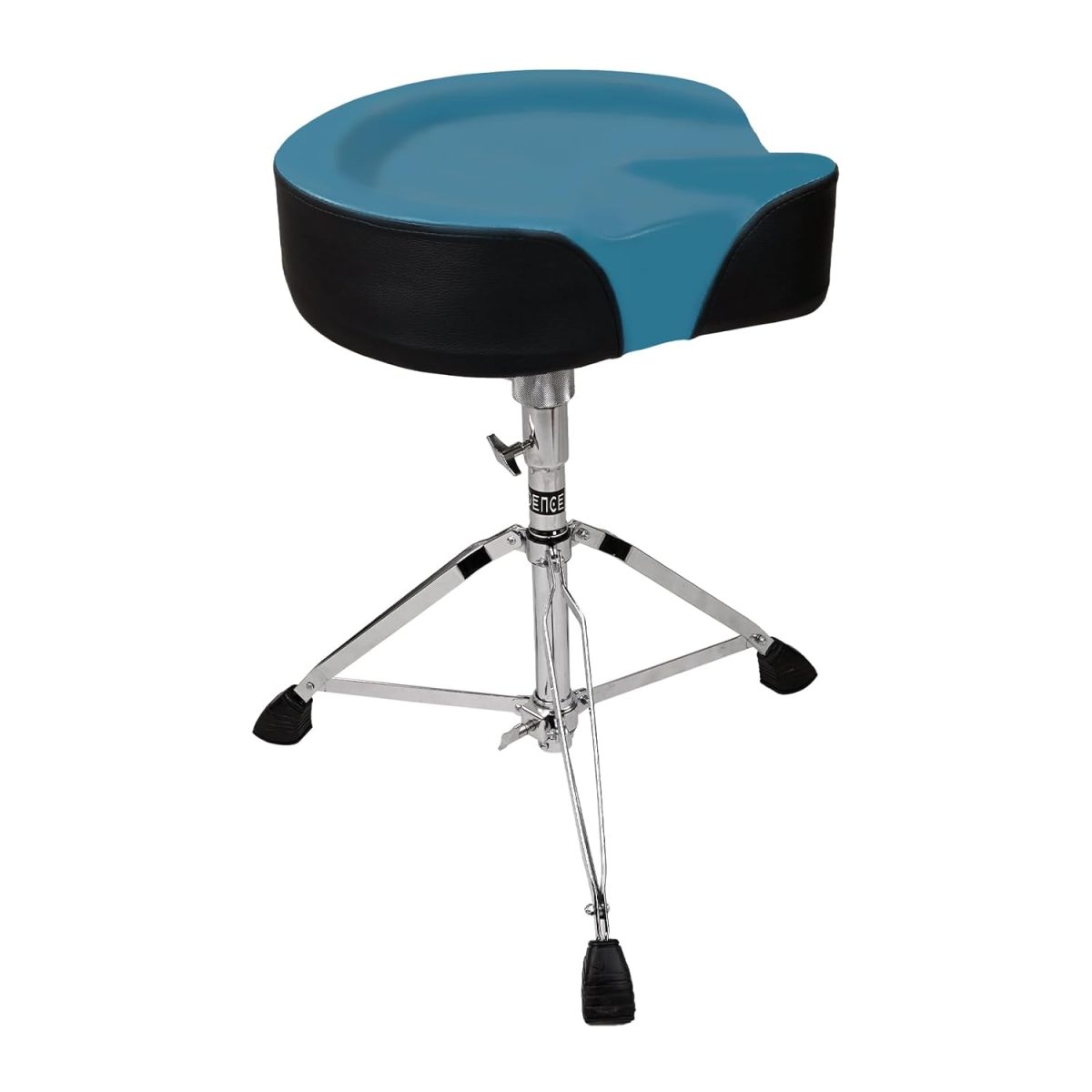 Blue Motorcycle Style Drum Throne with advanced Memory Sponge - Image 2