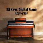 Kadence ZSF Digital Piano | 88 Natural Weighted Hammer Action Keys | Wooden Stand, Triple Pedals, MIDI & Premium Wooden Key Covers - Image 5