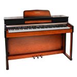 Kadence ZSF Digital Piano | 88 Natural Weighted Hammer Action Keys | Wooden Stand, Triple Pedals, MIDI & Premium Wooden Key Covers - Image 6