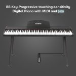 Kadence S193DBR Digital Piano | 88 Progressive Touch-Sensitive Keys | Bluetooth & MIDI - Image 8