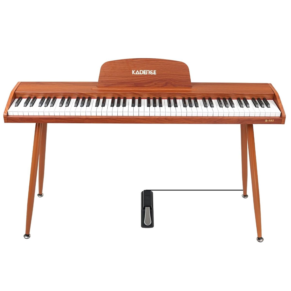 A 88 Keys Brown Digital Piano for Kids A 88 Keys Brown Digital Piano for Kids