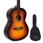 Acoustica Series | Dreadnought Sunburst Acoustic Guitar + a Free Guitar Online Learning Course. (BB01)