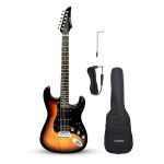 Astroman Series | Rosewood Fretboard Sunburst Electric Guitar | H-S-S Pickup with 21 Frets.