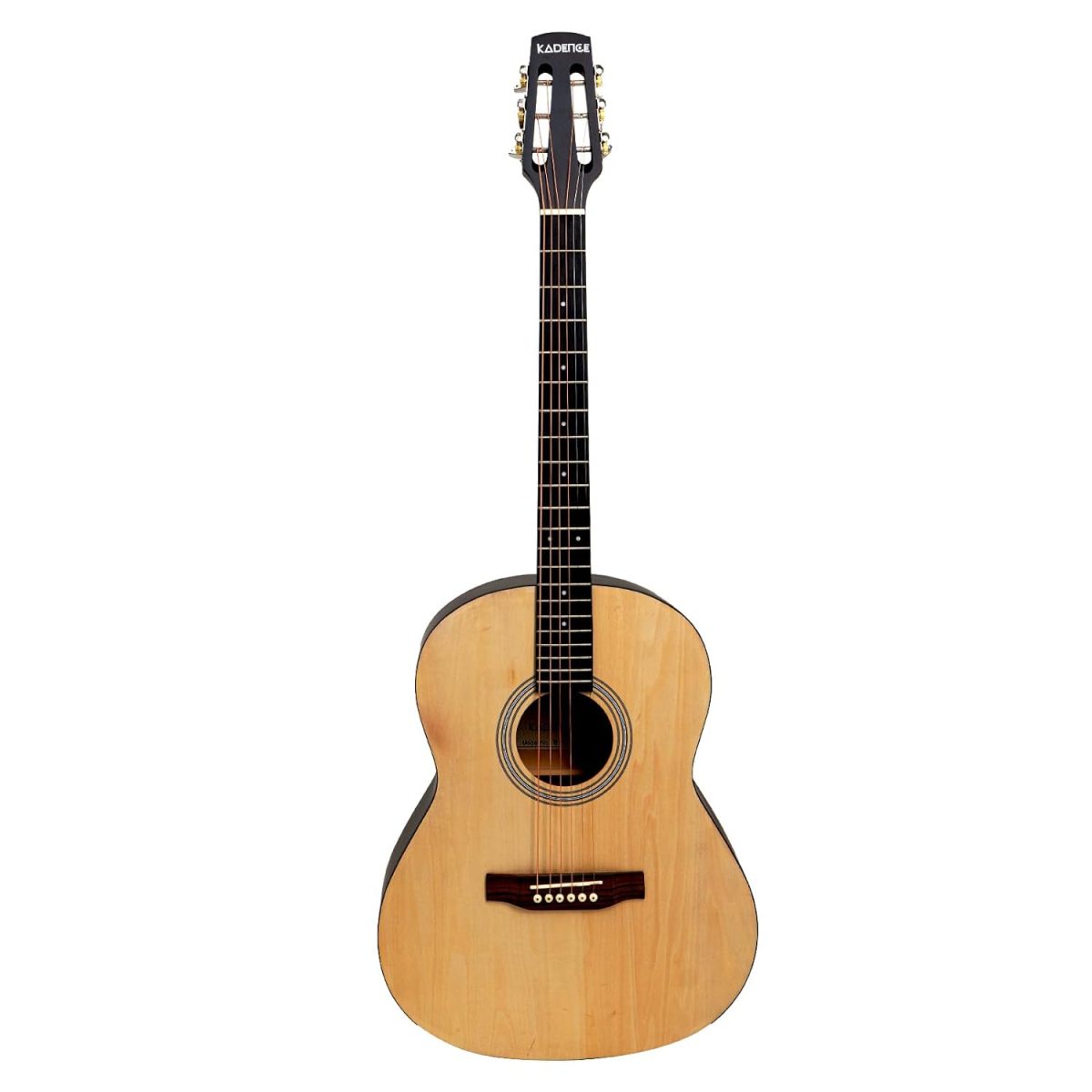 Acoustica Series | Natural Dreadnought Wood Acoustic Guitar + a Free Online Guitar Learning Course. (BB01) - Image 2