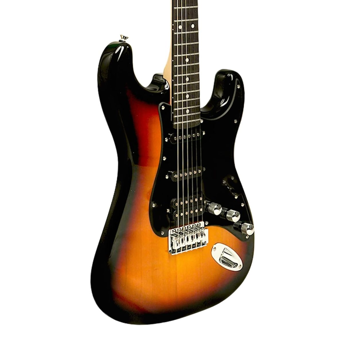 Astroman Series | Rosewood Fretboard Sunburst Electric Guitar | H-S-S Pickup with 21 Frets. - Image 3