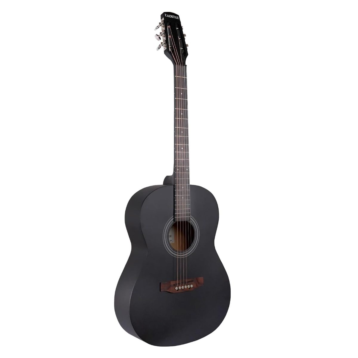Acoustica Series | Dreadnought Acoustic Black Guitar + a Free Guitar Online Learning Course. (BB01) - Image 3