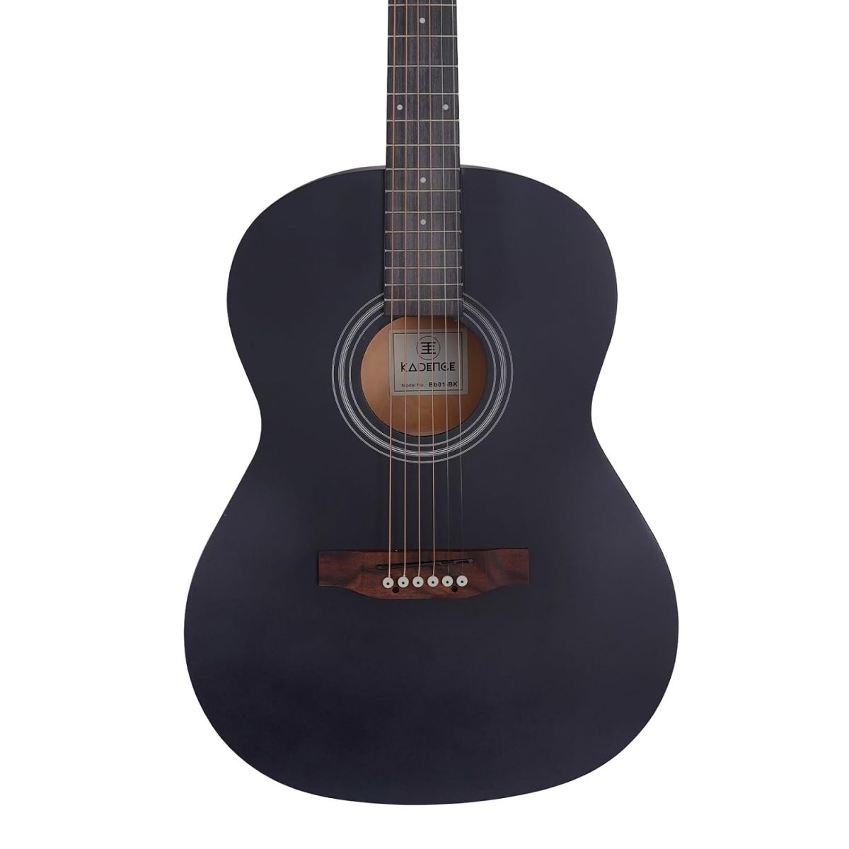 Acoustica Series | Dreadnought Acoustic Black Guitar + a Free Guitar Online Learning Course. (BB01) - Image 4