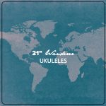 21inch Wandere ukulele with map