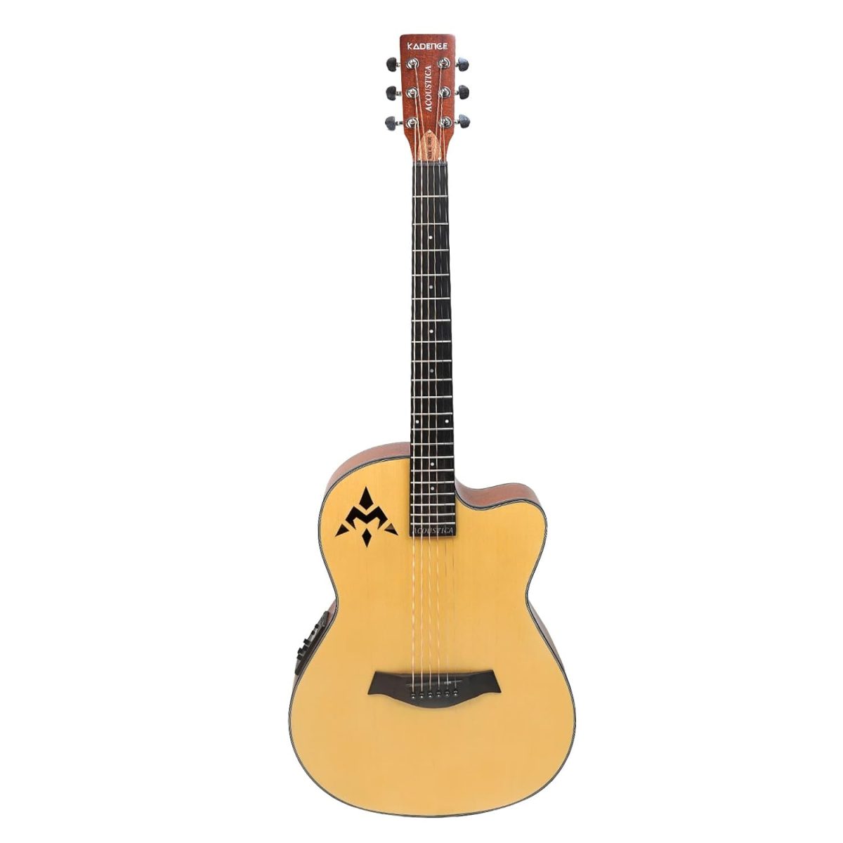 Acoustica Series | Slim Body Spruce Top | Sapele Wood Sides with Rounded Rosewood Fretboard 39“ Guitar + a Free Guitar Online Learning Course. - Image 3