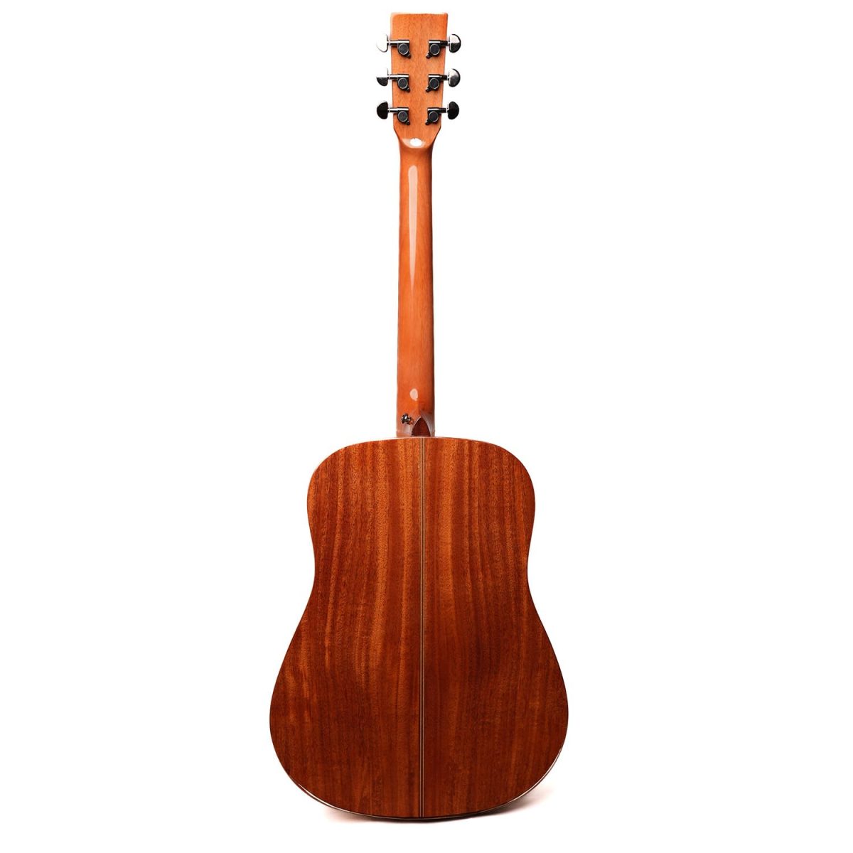 Slowhand Series | Solid Mahogany Wood Premium Semi Acoustic 41" Guitar with EQ, Heavy Padded Bag and Handrest + a Free Guitar Learning Course. (KSH103PRO) - Image 6