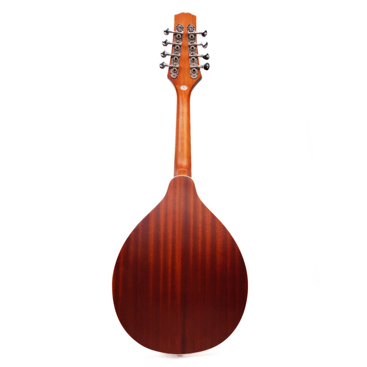 8 string electro acoustic mandolin back view