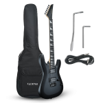 SG Type Black Elecric Guitar with Humbucker Pickup | Kadence