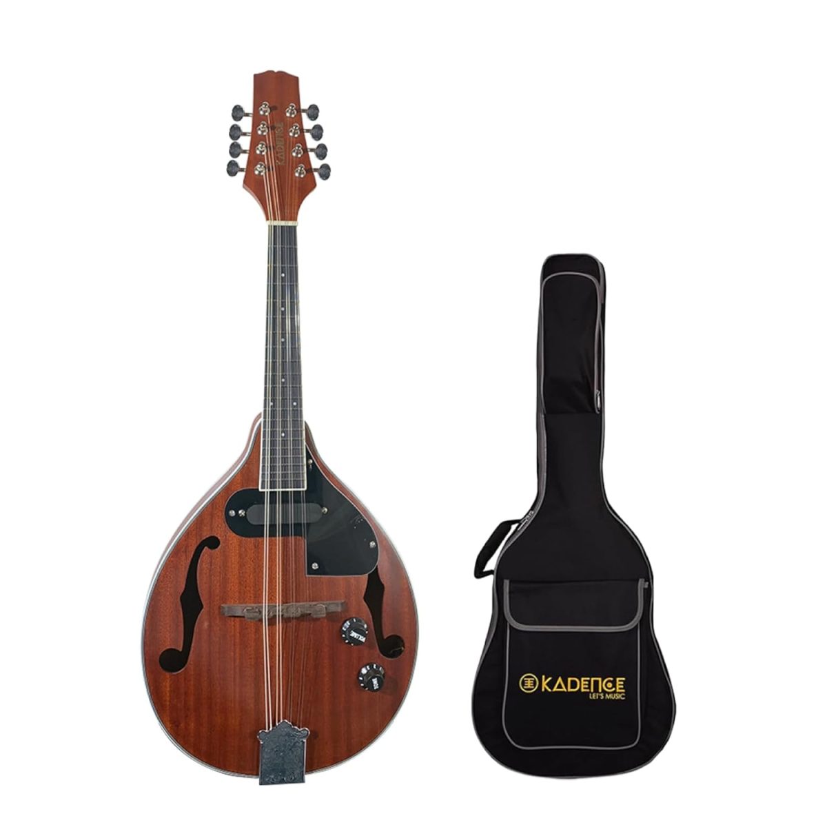 A- Style Solid Wood Mandolin with bag
