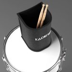 Kadence Portable Drum Stick Bag,Hanging Bag Drumstick Portable bag with Velcro straps for Hanging Drumstick Bag for Drum Set Mallet and Percussion Sticks - Image 4