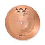 Wambooka Session Pro 8" Splash Cymbal for Drum Set - Italian Design, B8 bronze (hand-hammered)