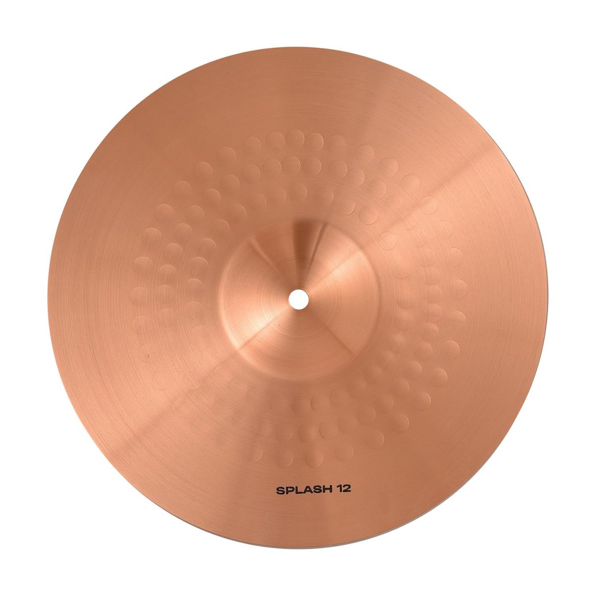 Wambooka Session Pro 12" Splash Cymbal for Drum Set - Italian Design, B8 bronze (hand-hammered) - Image 3