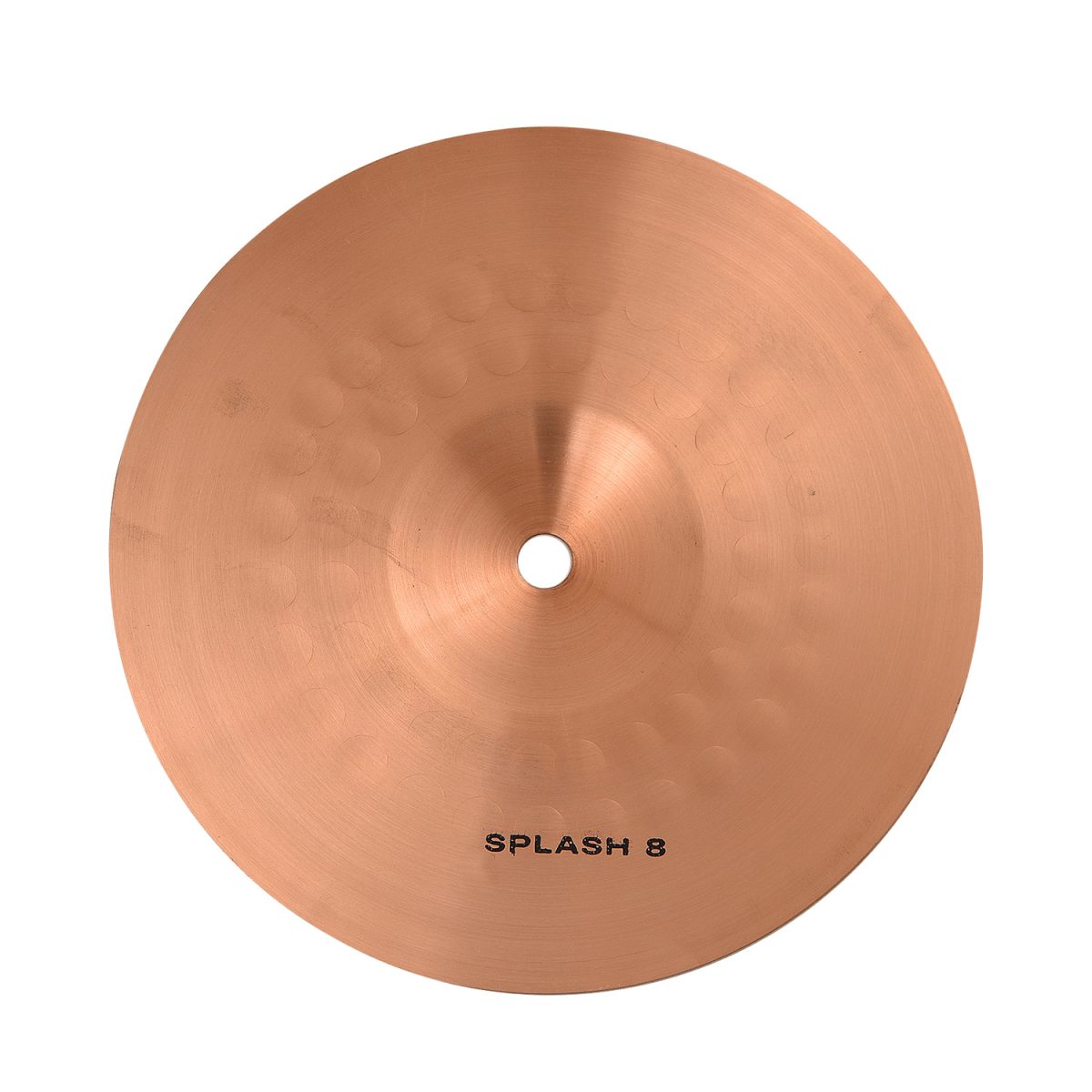 Wambooka Session Pro 8" Splash Cymbal for Drum Set - Italian Design, B8 bronze (hand-hammered) - Image 2