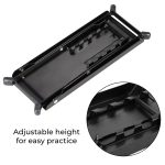 Kadence Guitar Foot Rest/Foot Stool, Adjustable Guitar Leg Rest, Foot stool Black for Classical Guitar Player - Image 7