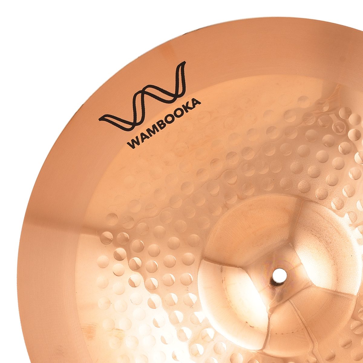Wambooka Session Pro 20" Ride Cymbal for Drum Set - Italian Design, B8 bronze (hand-hammered) - Image 5