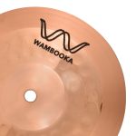 Wambooka Session Pro 12" Splash Cymbal for Drum Set - Italian Design, B8 bronze (hand-hammered) - Image 5