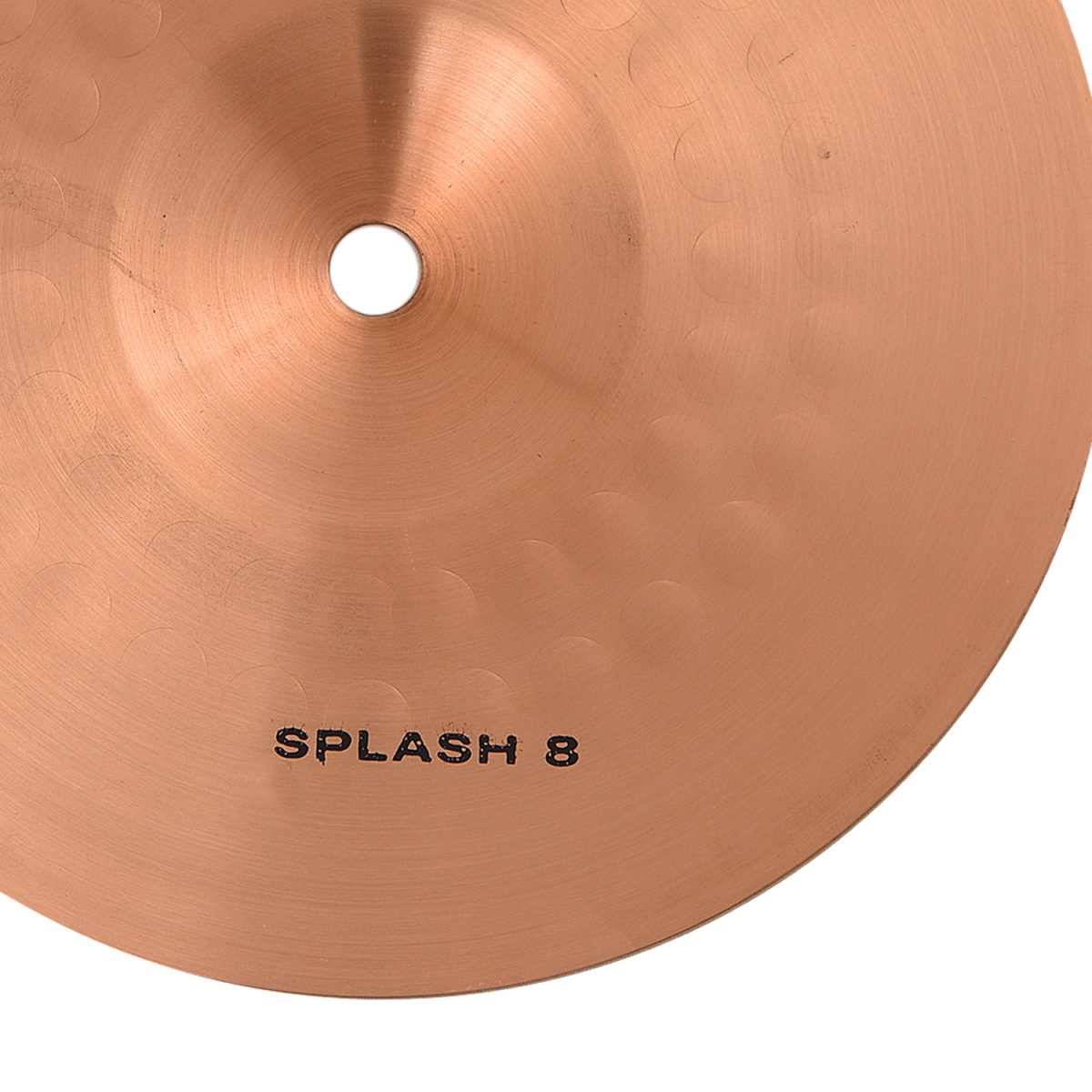 Wambooka Session Pro 8" Splash Cymbal for Drum Set - Italian Design, B8 bronze (hand-hammered) - Image 7