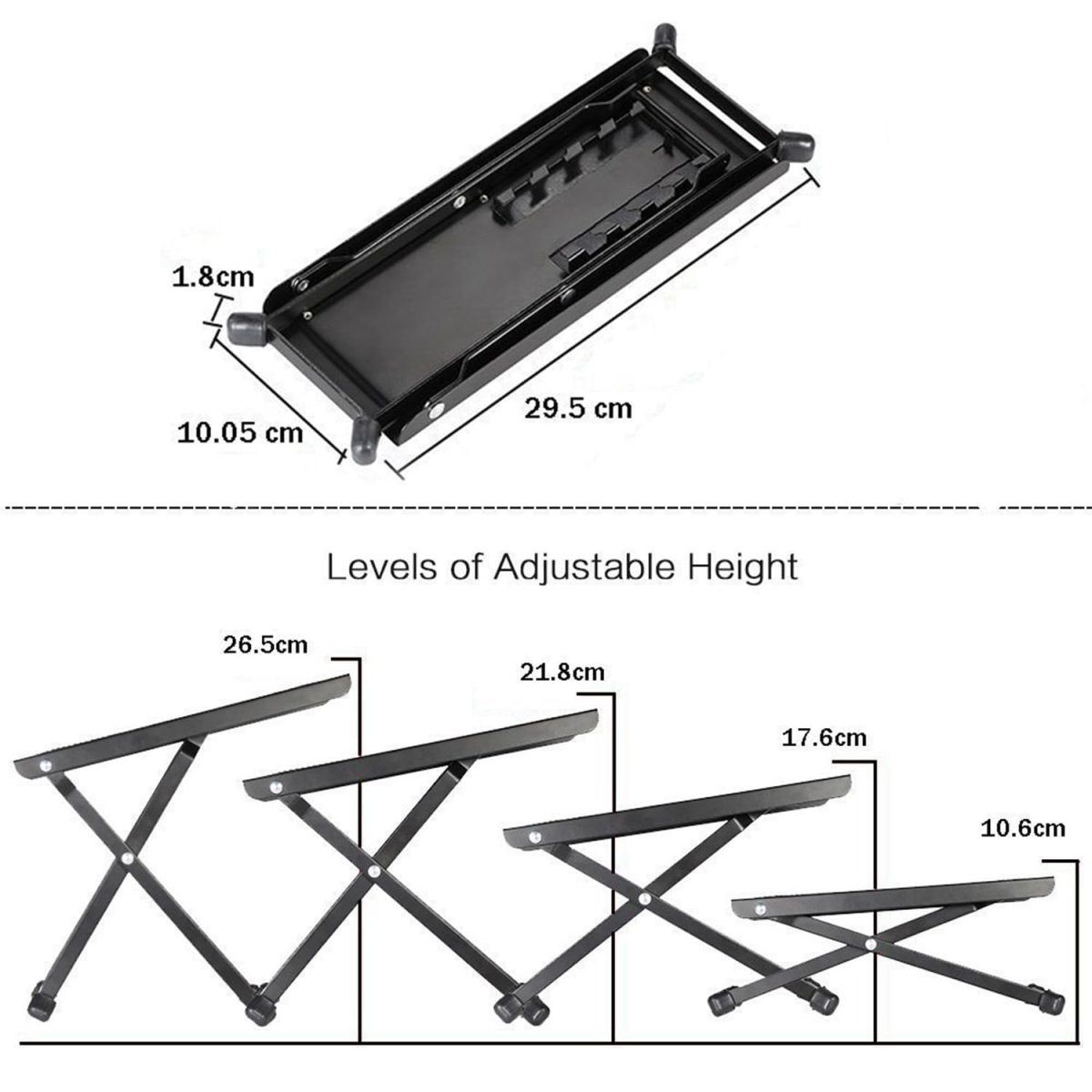 Kadence Guitar Foot Rest or Foot Stool