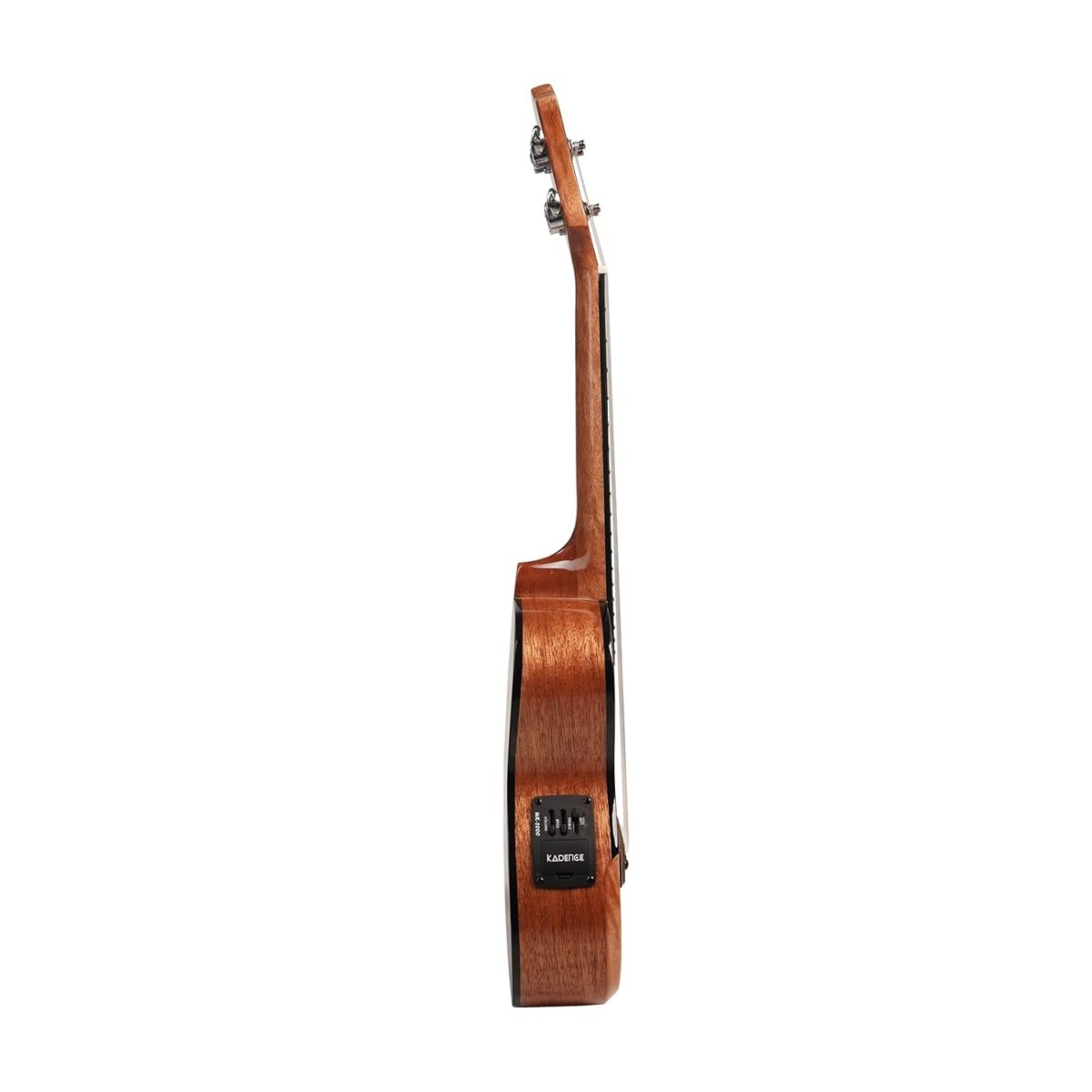 44 Kadence 24 inch Concert Ukulele (Solid Spruce Wood) Semi Acoustic Slowhand series with Handrest, Eq, Learning course and Padded Bag (KAD-UKSH-101EQ) - Image 4