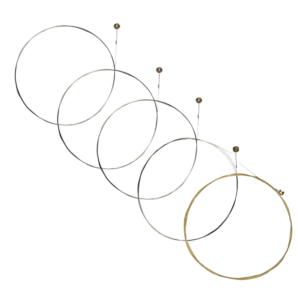 Kadence Guitar Strings and 10 picks Combo - First E string X 3nos, Second BStringX 1nos, Thrid G String X 1nos and 10 Anti slip 0.48mm Plectrums with hostile grip Brand: Kadence - Image 4