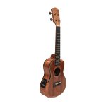 Kadence 24 inch Concert Ukulele (Solid Mahogany Wood) Semi Acoustic Slowhand series with Handrest, Eq, Learning course and Padded Bag (KAD-UKSH-103EQ) - Image 5
