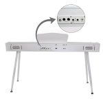 Kadence GEN25 Digital Piano(DP01)– 88 Weighted Progressive Hammer Keys, Wooden Stand, Triple Pedal, MIDI & French Dream Chip (White Piano,2025 Edition) - Image 4