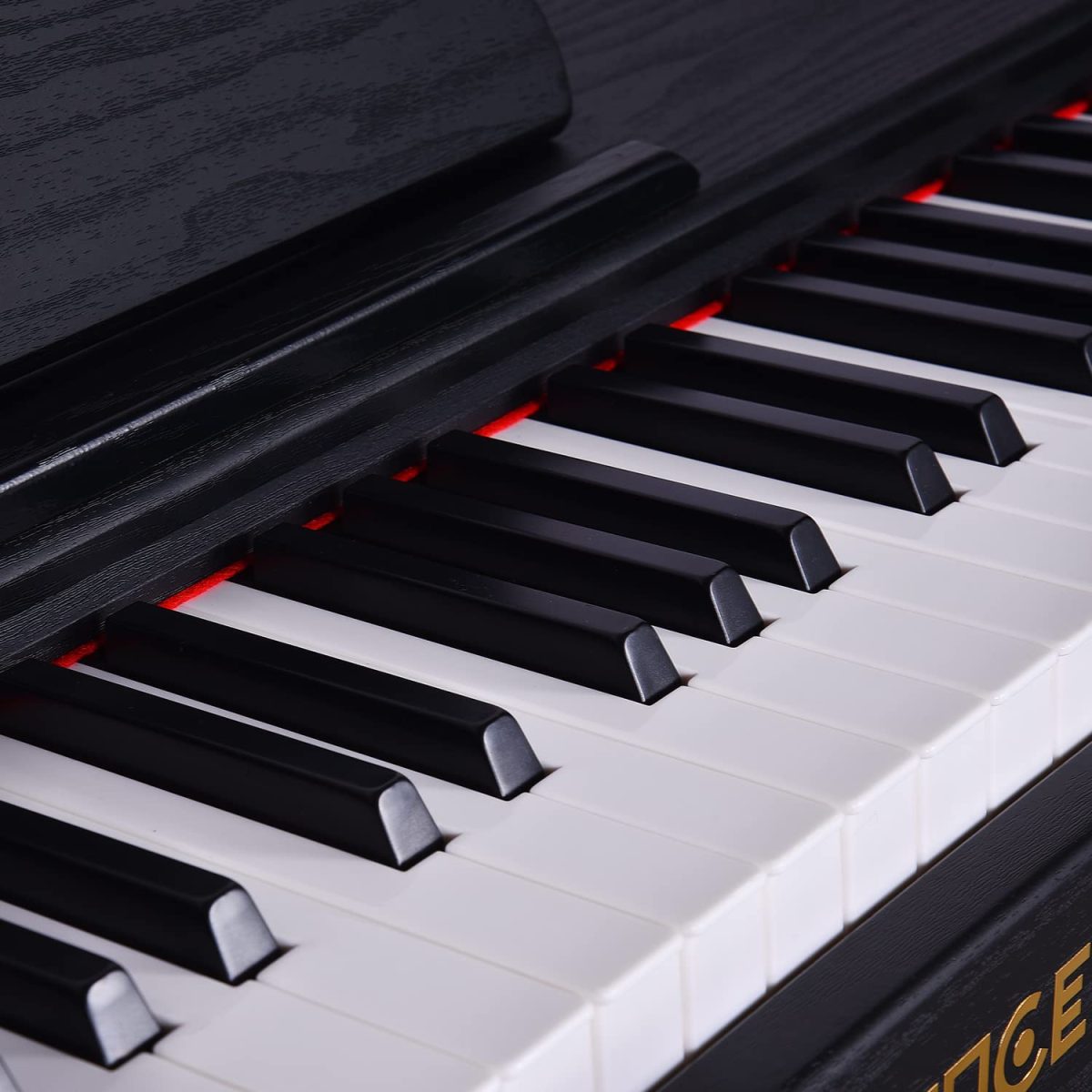 Kadence GEN25 Series | DP01 Hammer Action Weighted 88 Keys Portable Black Digital Piano with Wooden Stand. - Image 6