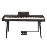 Kadence GEN25 Series | DP01 Hammer Action Weighted 88 Keys Portable Black Digital Piano with Wooden Stand. - Image 5