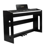 Kadence GEN25  Digital Piano (DP02)– 88 Weighted Hammer Action Keys, French Dream Chip, Black Wooden Stand, Triple Pedal, Music Stand & MIDI (2025 Edition)
