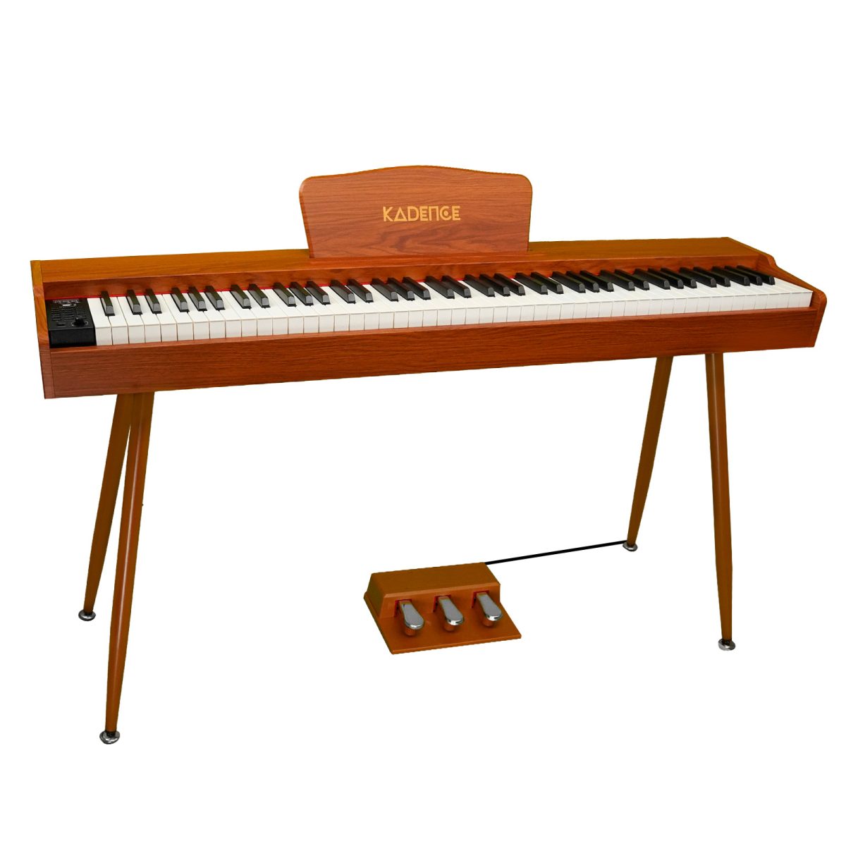 Kadence GEN25 Series | DP01 Hammer Action Weighted 88 Keys Portable Wooden Digital Piano with Wooden Stand. - Image 2