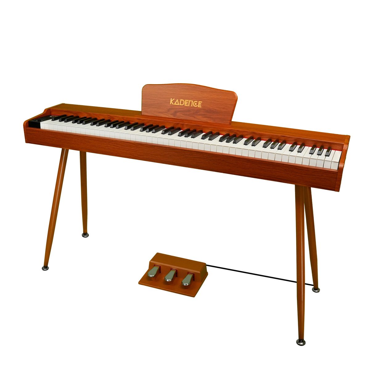 Kadence GEN25 Series | DP01 Hammer Action Weighted 88 Keys Portable Wooden Digital Piano with Wooden Stand. - Image 3