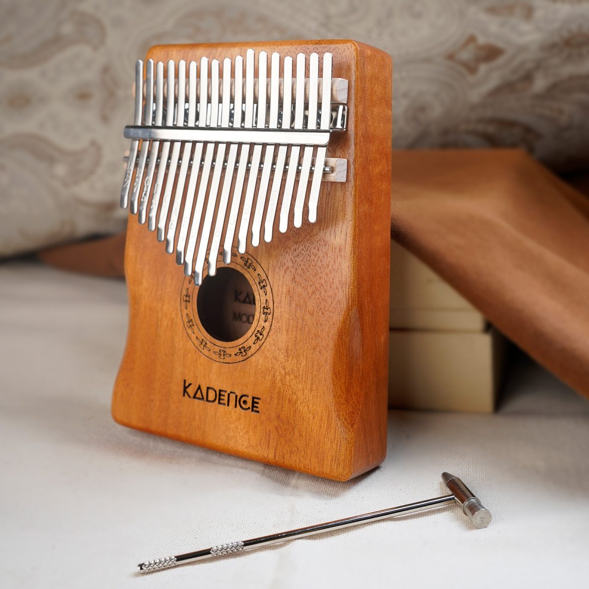 Kadence Kalimba 17 Keys Thumb Piano Easy to Learn Portable Musical Instrument with Tuning Hammer. (Marimba, Wood Finger Piano, kalimba) - Image 4