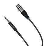 Kadence Mic Cable - Female XLR to Jack 6.35mm Microphone Cable -  Mic Cord for Dynamic Microphone -  16.4 FT/ 5 Meters - Image 3