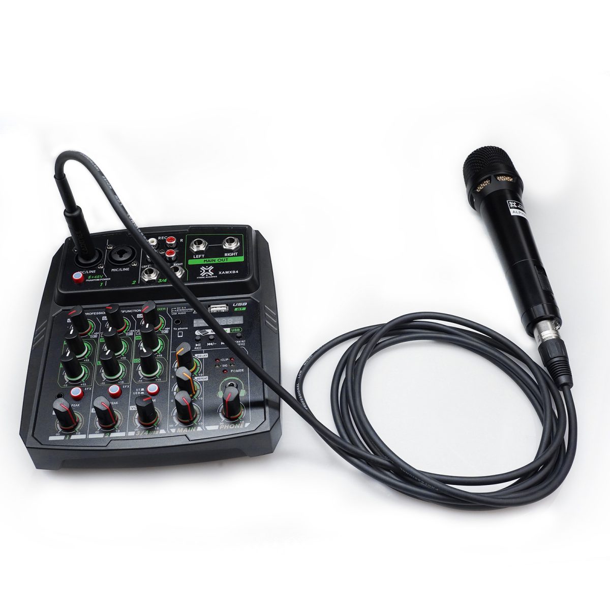 Kadence Mic Cable - Female XLR to Jack 6.35mm Microphone Cable -  Mic Cord for Dynamic Microphone - 10 FT/ 3 Meters - Image 4