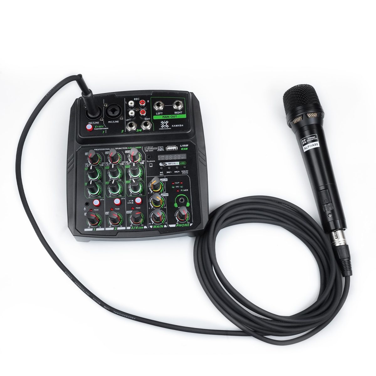 Kadence Mic Cable - Female XLR to Jack 6.35mm Microphone Cable -  Mic Cord for Dynamic Microphone -  16.4 FT/ 5 Meters - Image 4