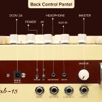 Kadence 15W  Guitar Amplifier – Up to 20W Output, Bluetooth Connectivity, High-Quality Clean Sound, Aux Input, EQ Controls. - Image 7