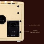 Kadence 15W Portable  Guitar Amplifier – Bluetooth, Built-in Battery, EQ Controls, Aux Input & Guitar/Bass Compatibility - Image 7