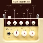 Kadence 15W  Guitar Amplifier – Up to 20W Output, Bluetooth Connectivity, High-Quality Clean Sound, Aux Input, EQ Controls. - Image 8