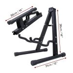 Kadence A-type foldable heavy duty guitar stand (KAD-GSTD-NK18F) - Image 4