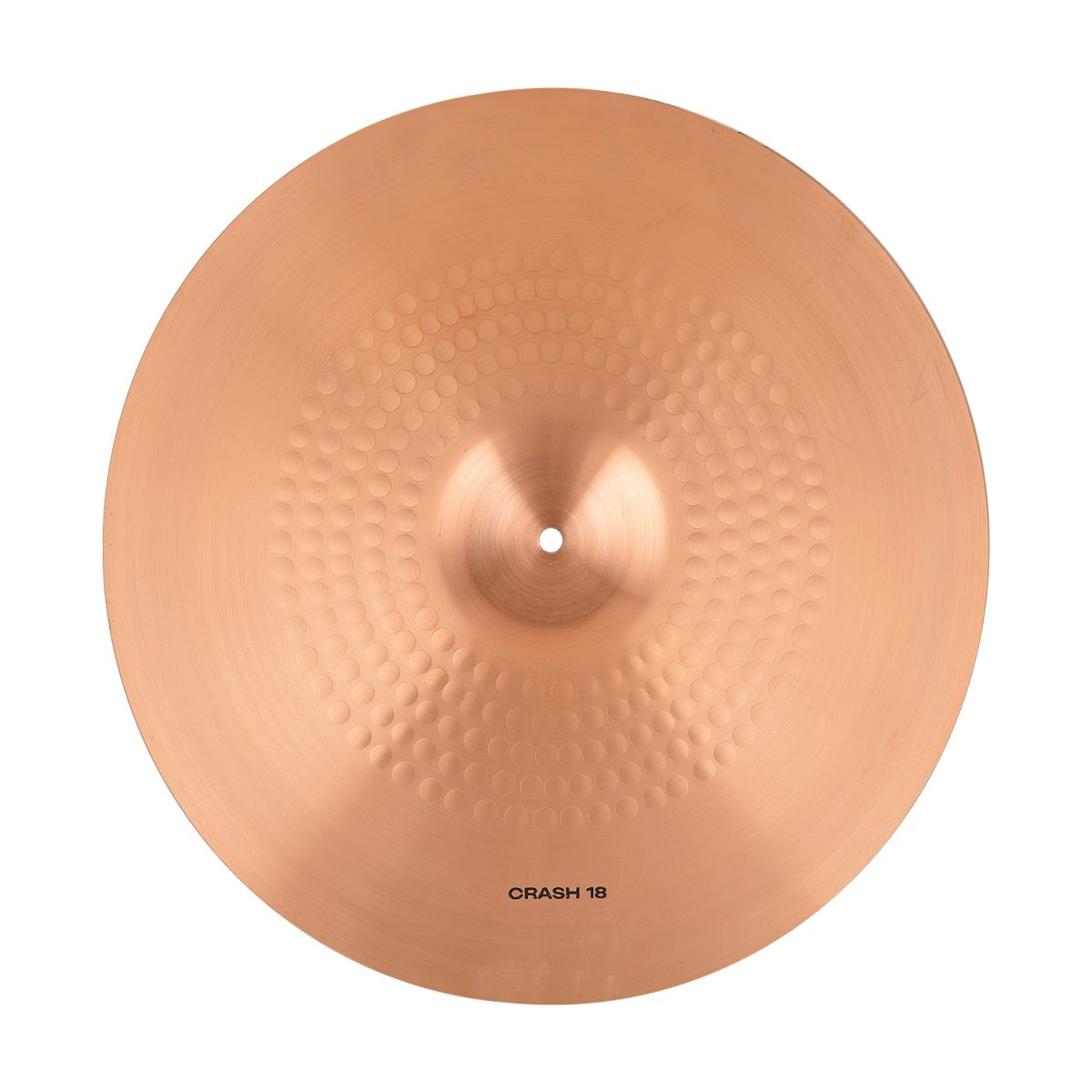 Wambooka Session Pro 18" Crash Cymbal for Drum Set - Italian Design, B8 bronze (hand-hammered) - Image 2