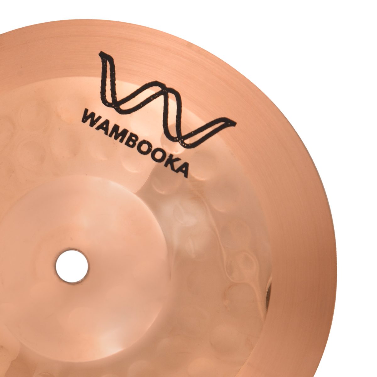 Wambooka Session Pro 10″ Splash Cymbal – Hand-Hammered B8 Bronze, Italian Design for Drum Set - Image 5